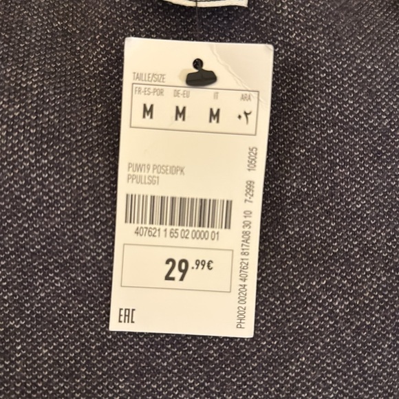 3/4 length open front sweater - Picture 3 of 3